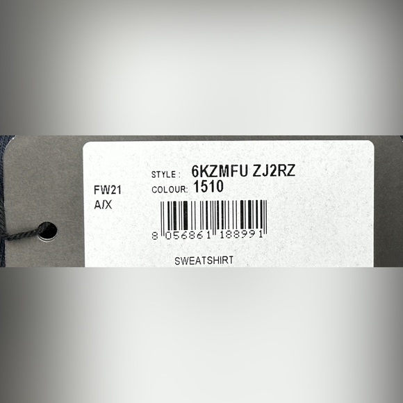 Armani Exchange Eagle Navy Sweatshirts - Picture 9 of 10